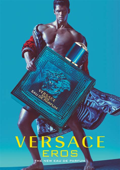 versace eros cologne model.